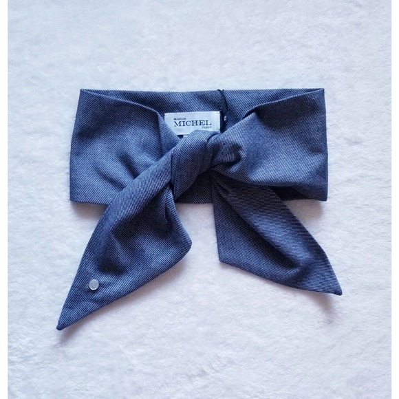 MAISON MICHEL PARIS sold-out bendable calie headband anthropologie nwt $235 o/s - Picture 2 of 9